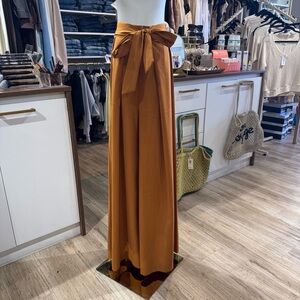 Flying Tomato Terracotta Wide-Leg Pants